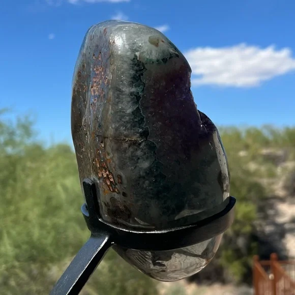 Pink Green Purple Amethyst ππ PGA14 - Picture 6 of 7